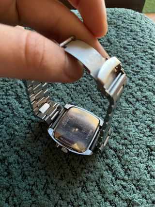 Reloj Fossil Negro y Plateado