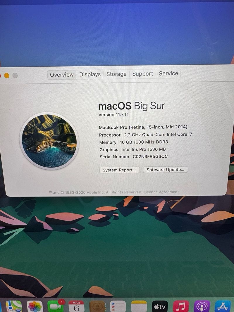 MacBook Pro 2014 afbeelding 2