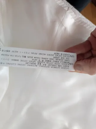 Chaqueta Zara Blanca