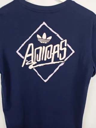 Camiseta Adidas Talla XS Azul