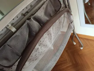 Trona de bebé con cojín y bandeja