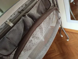 Trona de bebé con cojín y bandeja