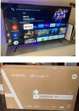 Se vende Smart TV Xiaomi A 55 Google TV