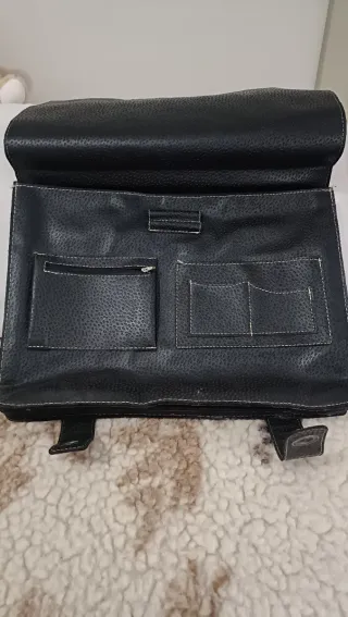 Bolso tipo maleta de piel