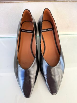Zapatos Angel Alarcon Negros Talla 39