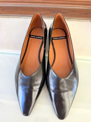 Zapatos Angel Alarcon Negros Talla 39