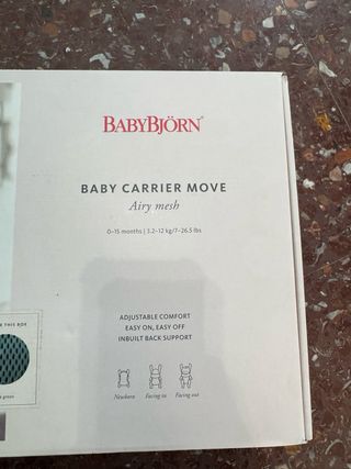 BabyBjörn Baby Carrier Move Verde petroleo