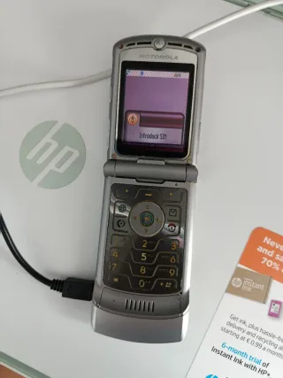 Motorola RAZR V3 Nero e Argento