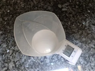 Báscula Cocina con Jarra Medidora