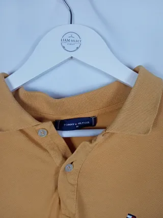 Polo Tommy Hilfiger Talla M Amarillo