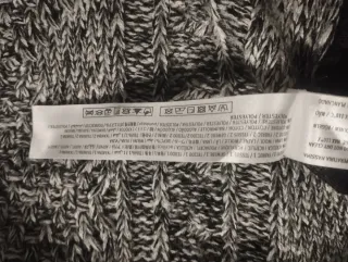 TWINSET MILANO cárdigan capucha desestructurado