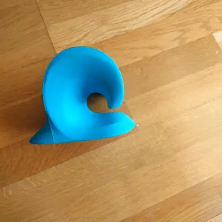 Almohada Ortopédica Tracción Cervical Azul