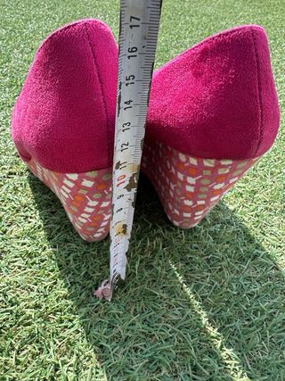 Zapatos H&M Peep Toe Rosa Talla 40