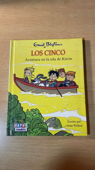 Libro Los Cinco Aventura en la isla de Kirrin