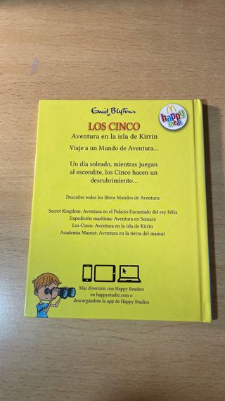 Libro Los Cinco Aventura en la isla de Kirrin