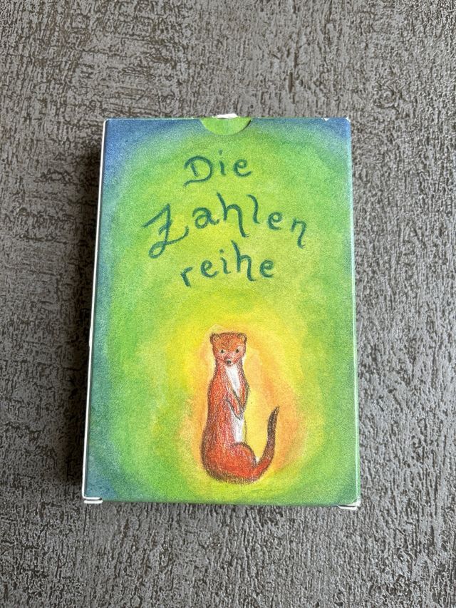 Juego de cartas con números GRIMM'S. Waldorf.