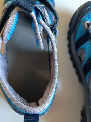 Sandali Bambino Blu e Grigio