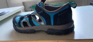 Sandali Bambino Blu e Grigio