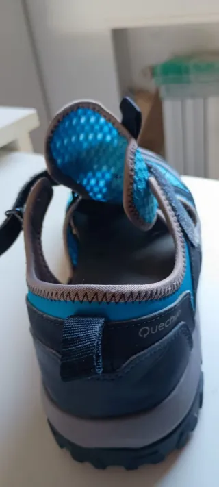 Sandali Bambino Blu e Grigio