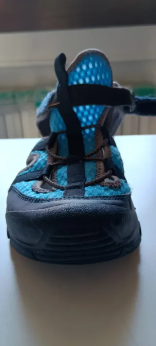 Sandali Bambino Blu e Grigio