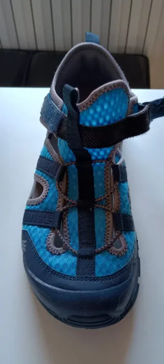 Sandali Bambino Blu e Grigio