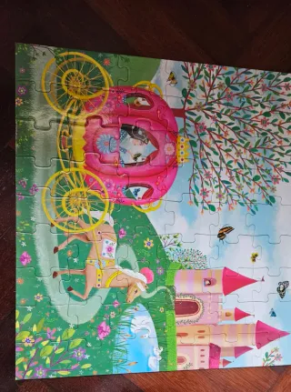 2 Puzles: Pinocho y Cenicienta