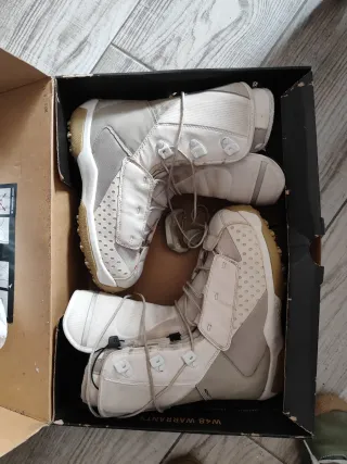 Botas de Snowboard Salomon Blancas