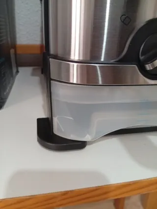 Freidora de aceite con deposito