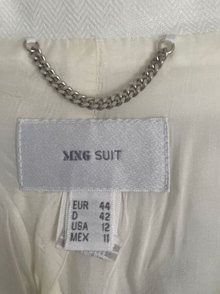 Chaqueta blanca mujer