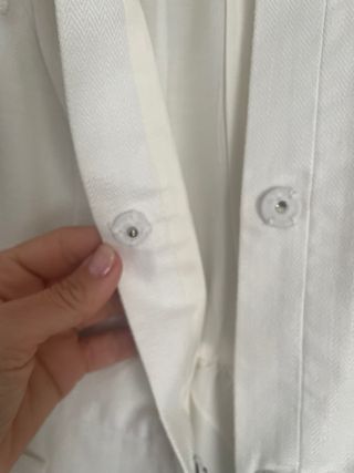 Chaqueta blanca mujer