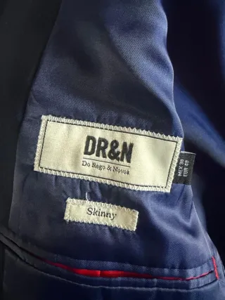 Traje de chaqueta azul hombre