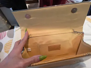 Bolso de mano Menbur estampado tropical