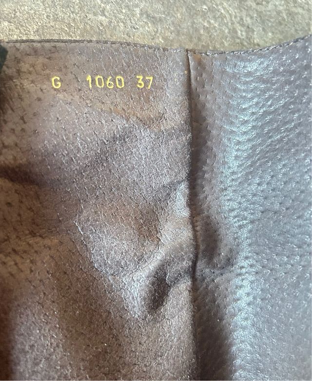 Botas de cuero legítimo negras