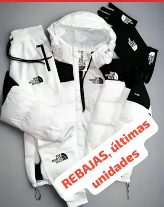 Chándal The North Face Blanco y Negro