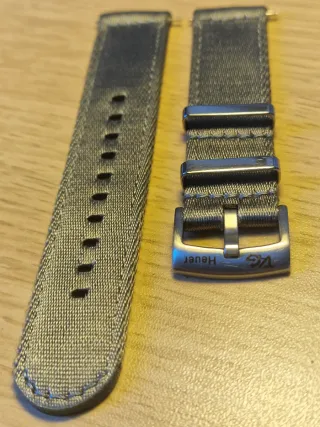 Correa Nato Tag Heuer 20mm Gris