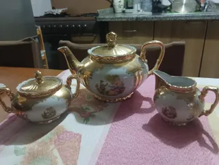 Servizio da tè Bavaria Vintage Oro