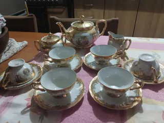 Servizio da tè Bavaria Vintage Oro