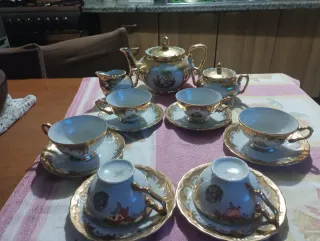 Servizio da tè Bavaria Vintage Oro