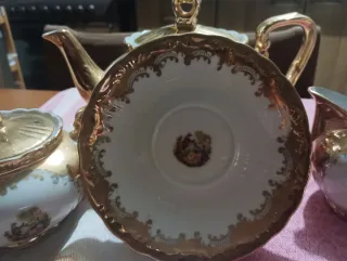 Servizio da tè Bavaria Vintage Oro