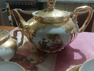 Servizio da tè Bavaria Vintage Oro