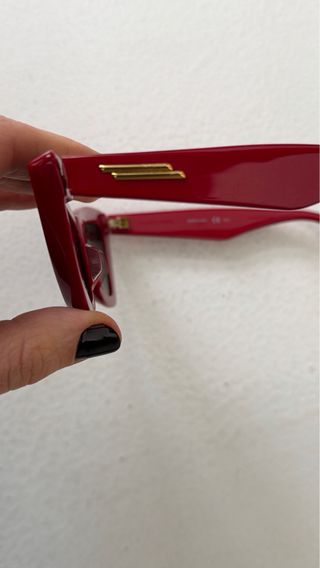 Occhiali da sole Bottega Veneta Rossi