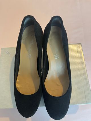 Zapatos de tacón negros Maria Jaen