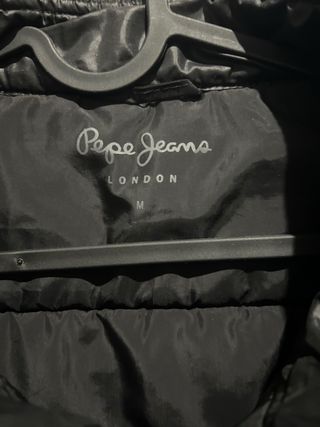 Chaleco Pepe Jeans Mujer Talla M Negro