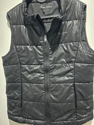 Chaleco Pepe Jeans Mujer Talla M Negro