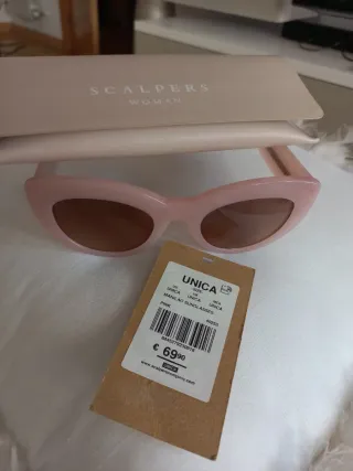 Gafas de sol Scalpers mujer rosas y marrones
