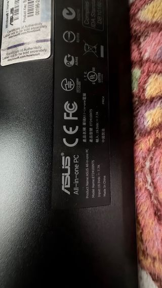 Ordenador All in One ASUS Negro/Plata