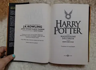 Harry Potter e la maledizione dell'erede. Italiano