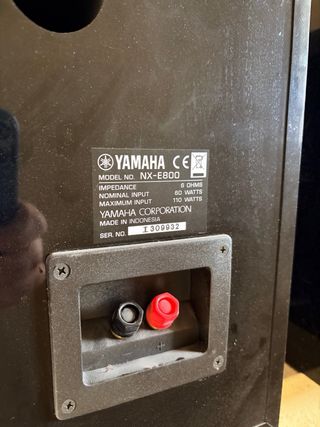 Pareja Altavoces Yamaha Estudio