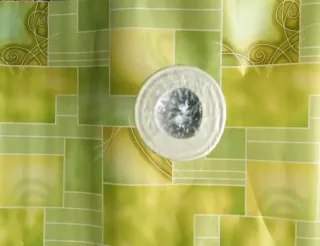 Carta da parati VENEZIYA verde chiaro