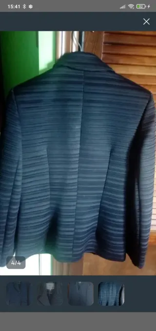 Chaqueta Hermes Govante Negra Talla M